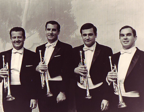 w/ the Los Angeles Philharmonic Trumpet Section, DiVall, Bush, Guarneri (1967)